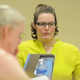 Jenelle Potter (in yellow) and Barbara Potter (with